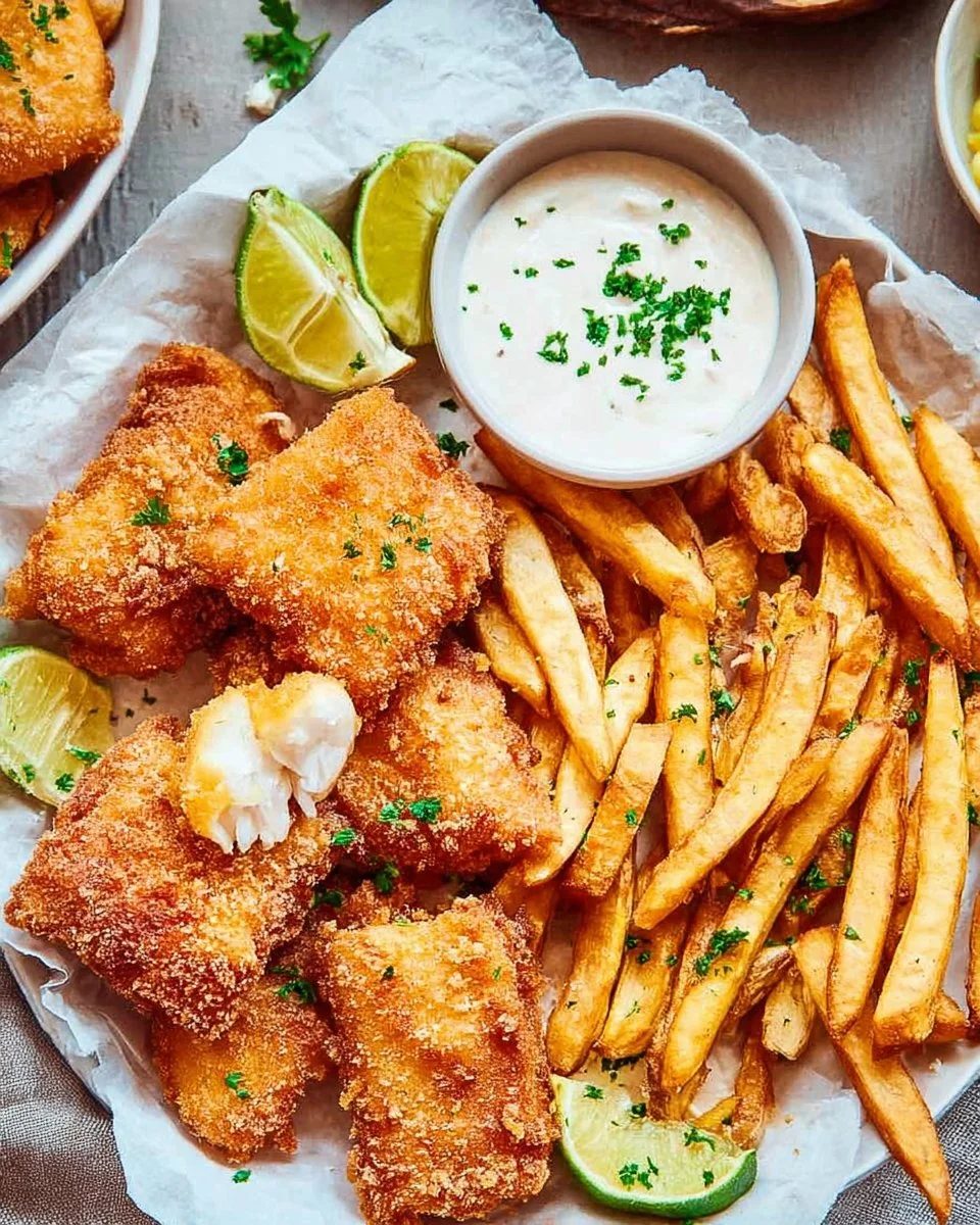 Air Fryer Fish And Chips
