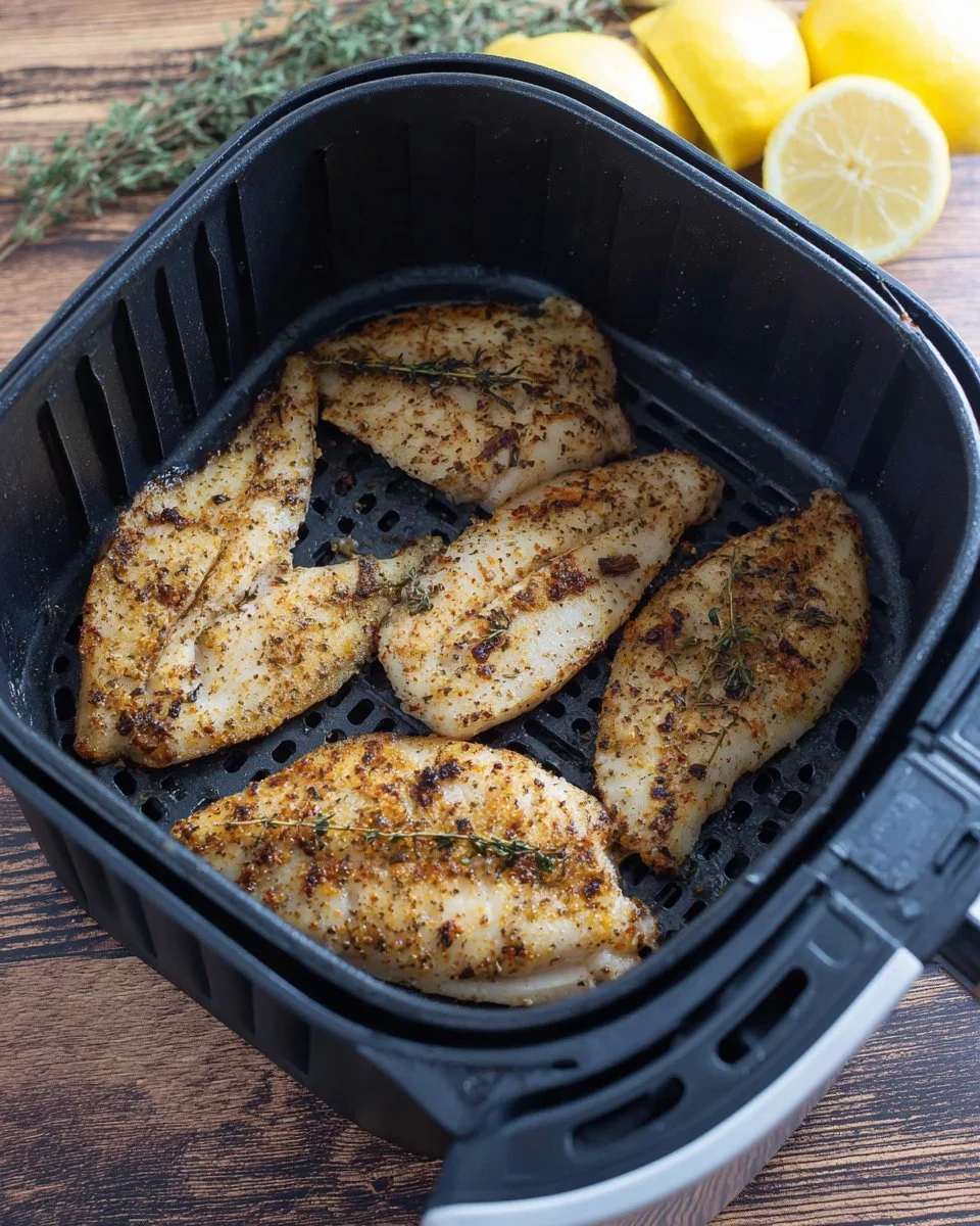 Air Fryer Fish Recipe (No Breading)