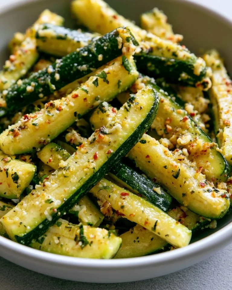Crispy Air Fryer Lemon Parmesan Zucchini, healthy vegetable dish