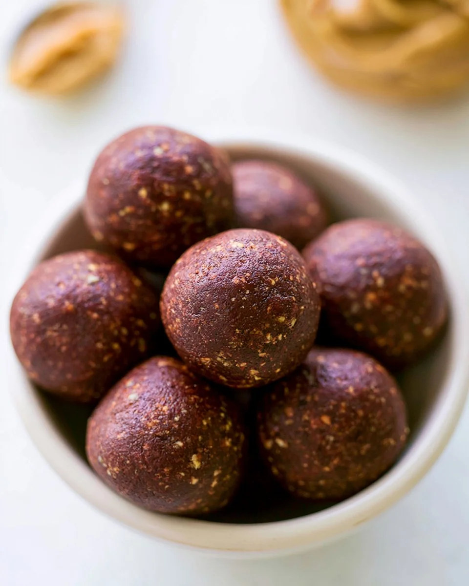 Delicious Peanut Butter Energy Balls for a healthy snack