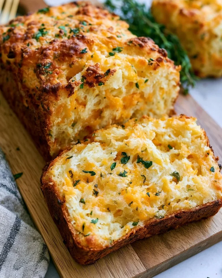 Cheddar Bay Biscuit Bread served warm with melted cheese and herbs