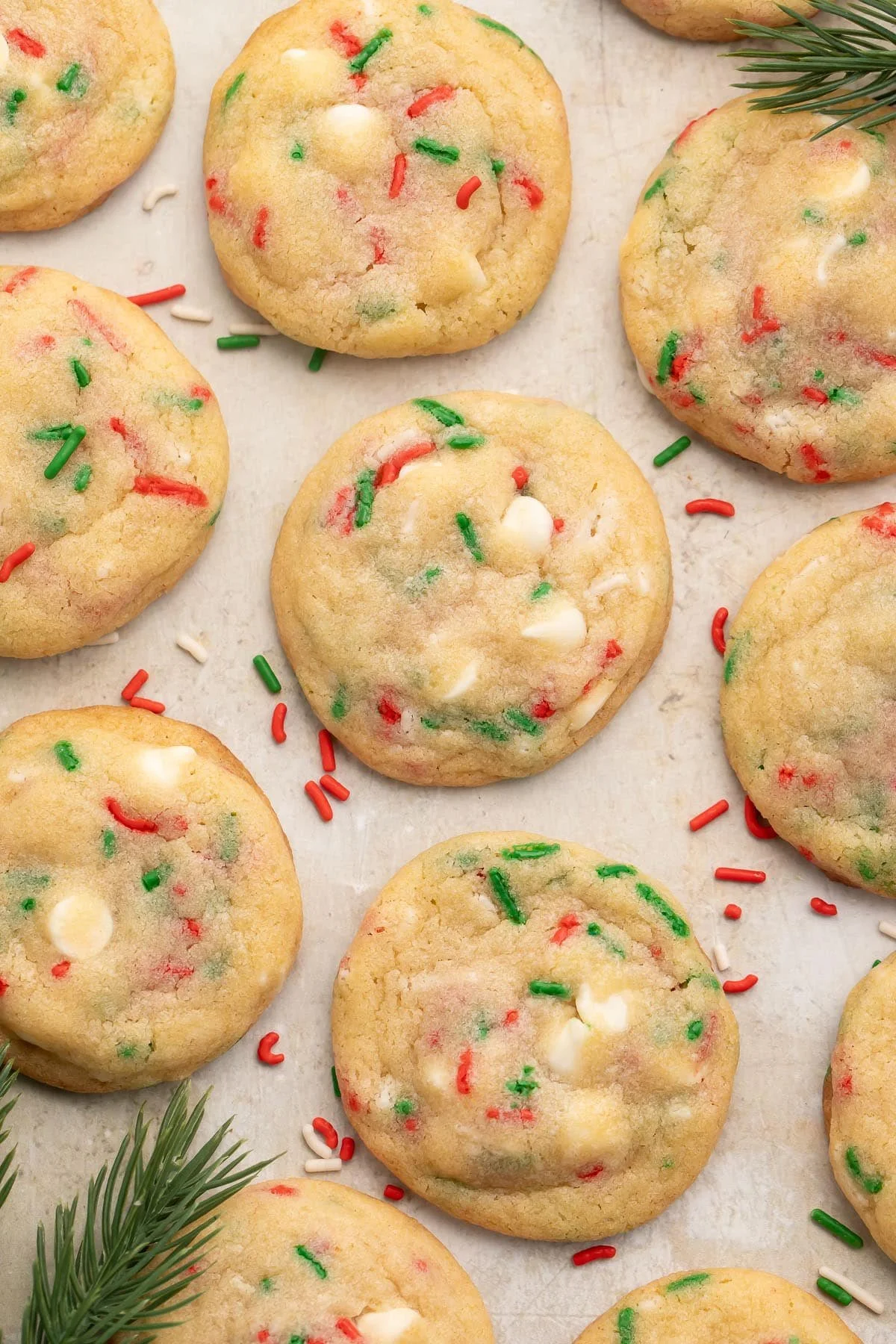 Christmas Confetti Cookies