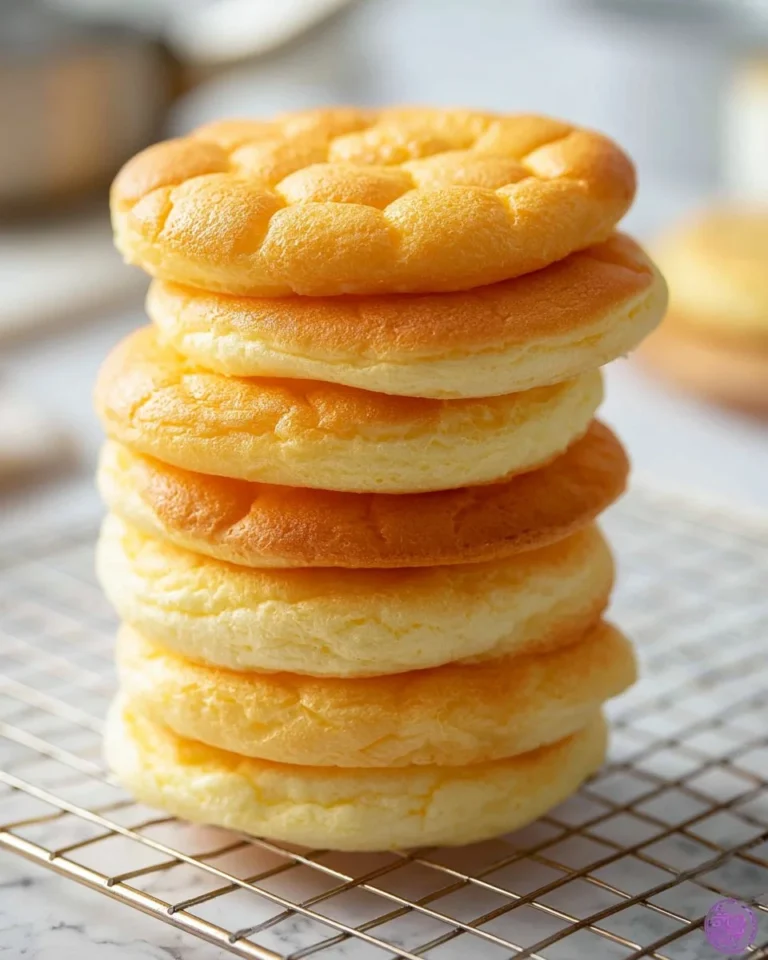 Delicious homemade cloud bread, a light and fluffy gluten-free bread alternative.
