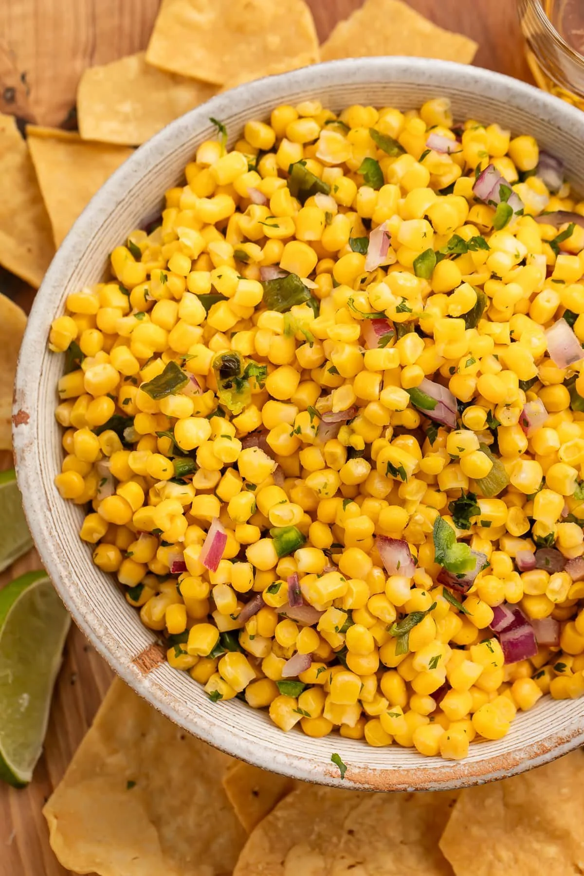 Roasted Chili Corn Salsa Chipotle Copycat