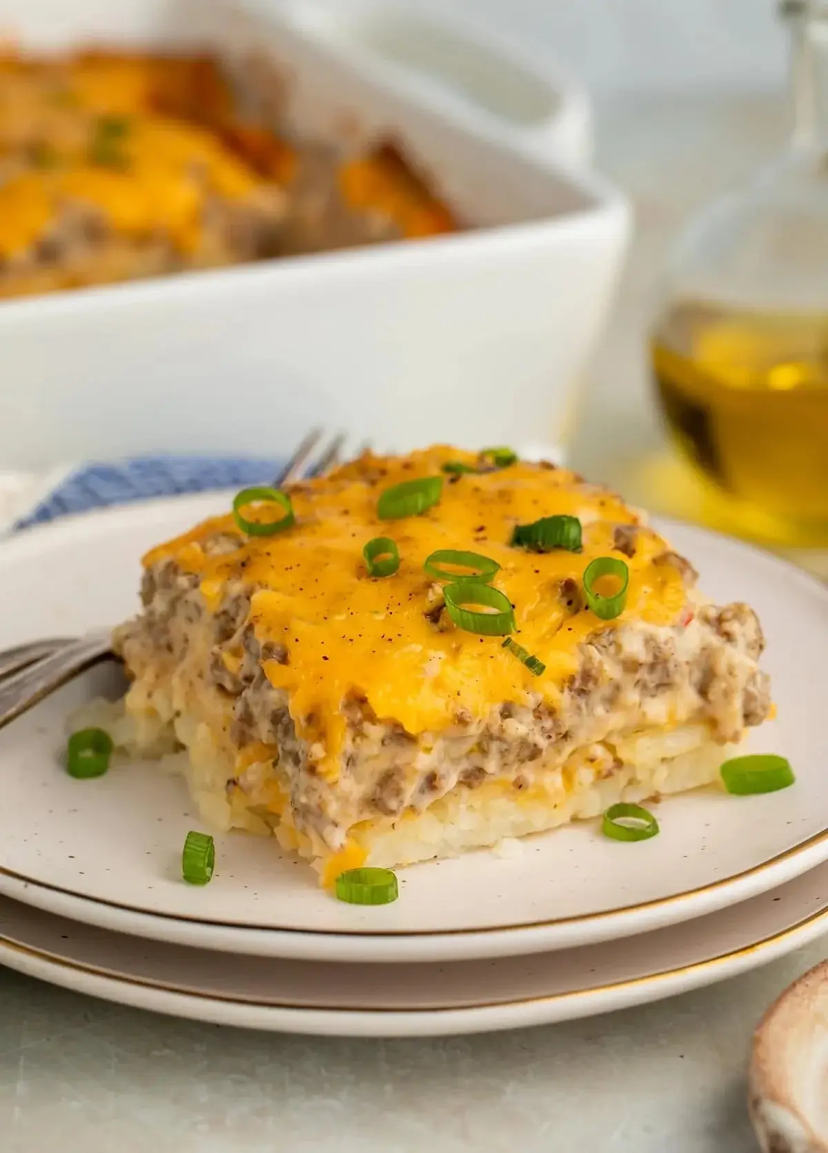 Sausage and Hashbrown Breakfast Casserole