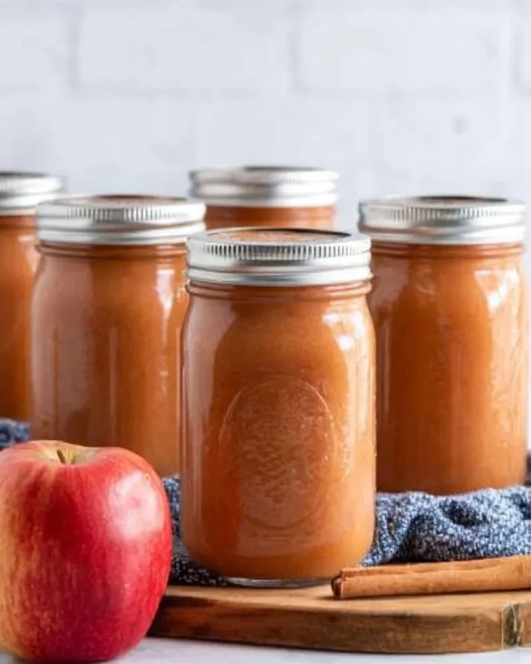 Homemade slow cooker applesauce recipe for canning