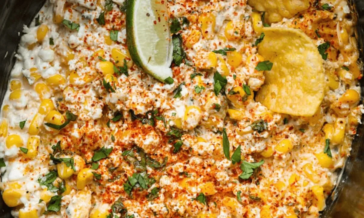 Slow Cooker Street Corn Dip