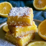 Delicious classic lemon bars with tangy lemon filling and buttery crust